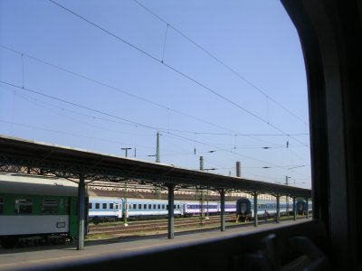 On the Train, Budapest-Eger.